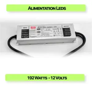 Alimentation 192W 12V pour enseigne LED