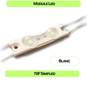 module LED blanc 12V pour enseigne lumineuse